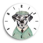 Child Clock Old Dog Cartoon My Wall Clock